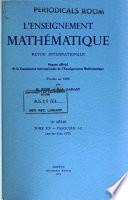 L'Enseignement mathématique