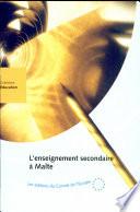 L'enseignement secondaire à Malte