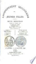 L'Enseignement secondaire des jeunes filles