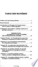 L'entrée du Portugal dans la Grande Guerre