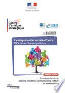 L'entrepreneuriat social en France Réflexions et bonnes pratiques