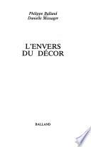 L'envers du décor