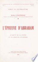 L'épreuve d'Abraham