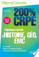 L'épreuve écrite d'histoire, géographie, EMC - CRPE Nouveau concours 2022