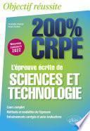 L'épreuve écrite de sciences et technologie - CRPE Nouveau concours 2022