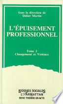 L'épuisement professionnel