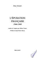 L'épuration française