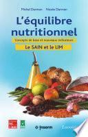 L'équilibre nutritionnel - Concepts de base et nouveaux indicateurs : le SAIN et le LIM