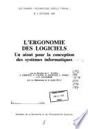 L'Ergonomie des logiciels