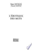 L'érotique des mots
