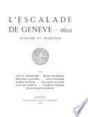 L'Escalade de Genève, 1602