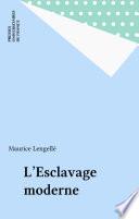 L'Esclavage moderne