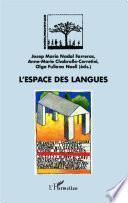 L'espace des langues