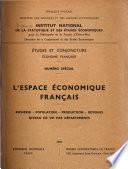 L'espace économique français