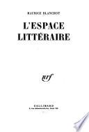L'espace littéraire