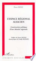 L'ESPACE REGIONAL ALSACIEN