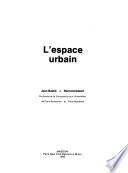 L'espace urbain