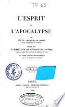 L'esprit de l'apocalypse