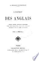 L'Esprit des Anglais, etc