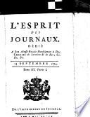 L'esprit des journaux