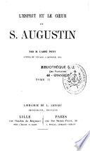 L'esprit et le coeur de S. Augustin