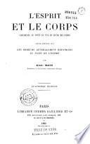 L'Esprit et le corps