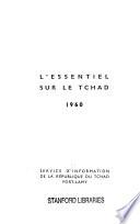 L'essential sur le Tchad, 1960