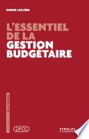 L'essentiel de la gestion budgétaire