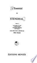 L'essentiel de Stendhal