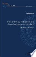 L'essentiel du management d'une banque commerciale