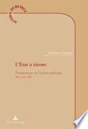L'État à tâtons