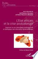 L'État africain et la crise postcoloniale