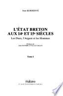 L'Etat breton aux 14e et 15e siècles