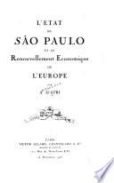 L'État de São Paulo et le renouvellement économique de l'Europe