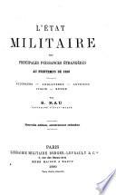 L'état militaire des principales puissances étrangères au printemps de 1880