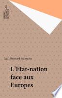 L'État-nation face aux Europes