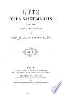 L'été de la Saint-Martin