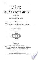 L'été de la Saint-Martin