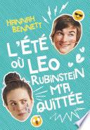 L'été où Leo Rubinstein m'a quittée