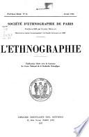 L'Ethnographie