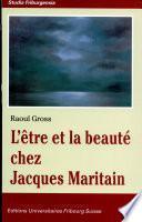 L'être et la beauté chez Jacques Maritain