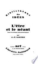 L'être et le néant