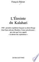 L'étreinte du Kalahari