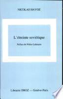 L'étreinte soviétique
