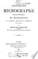 L'etudiant micrographe