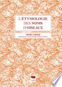 L'Etymologie des noms d'oiseaux