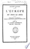 L'Europe au jour le jour