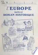 L'Europe dans le roman historique