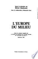 L'Europe du milieu