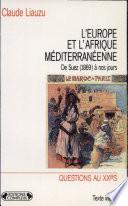 L'Europe et l'Afrique méditerranéenne